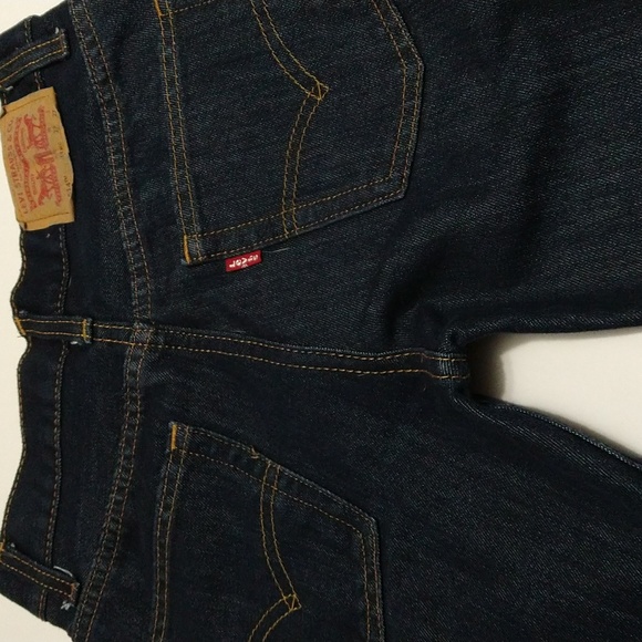 Levi's 514 Boys Youth Denim Jean's Size 27 x 27 #B-30 - Picture 2 of 7